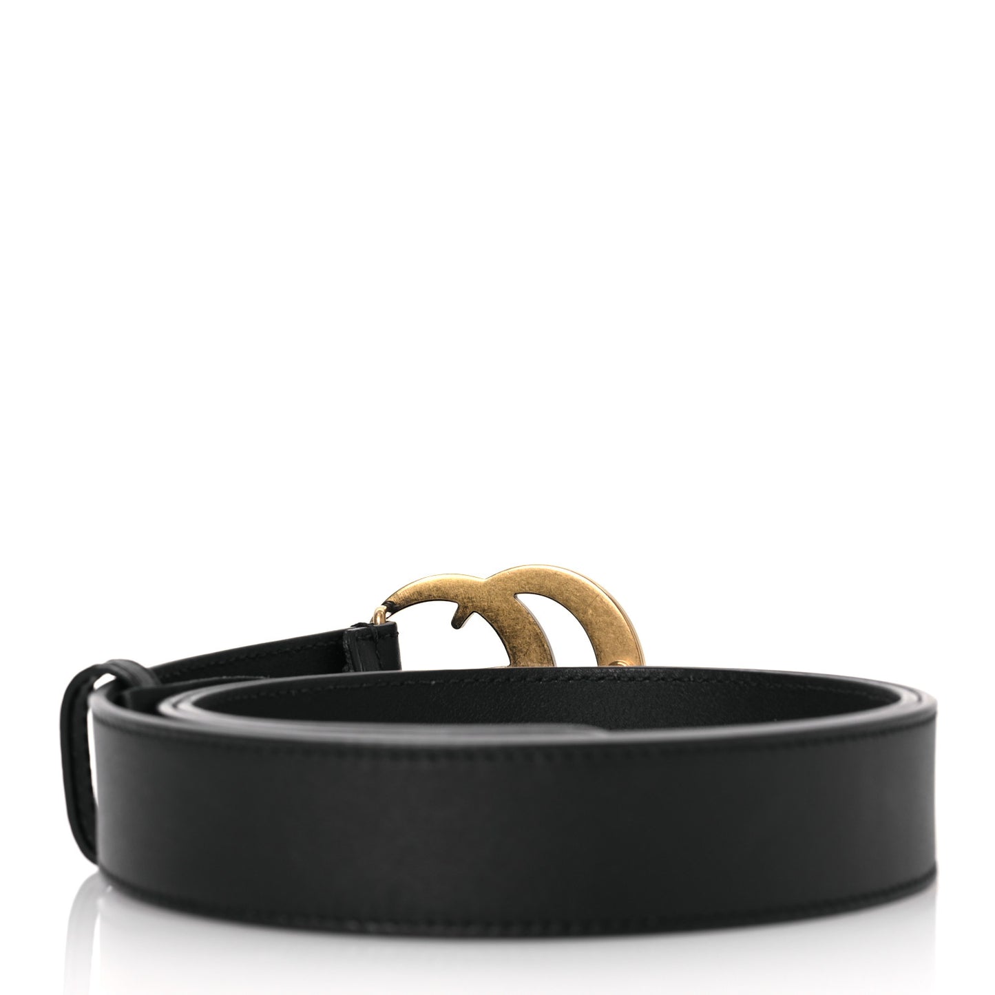 Calfskin Double G 30mm Belt 90 36 Black