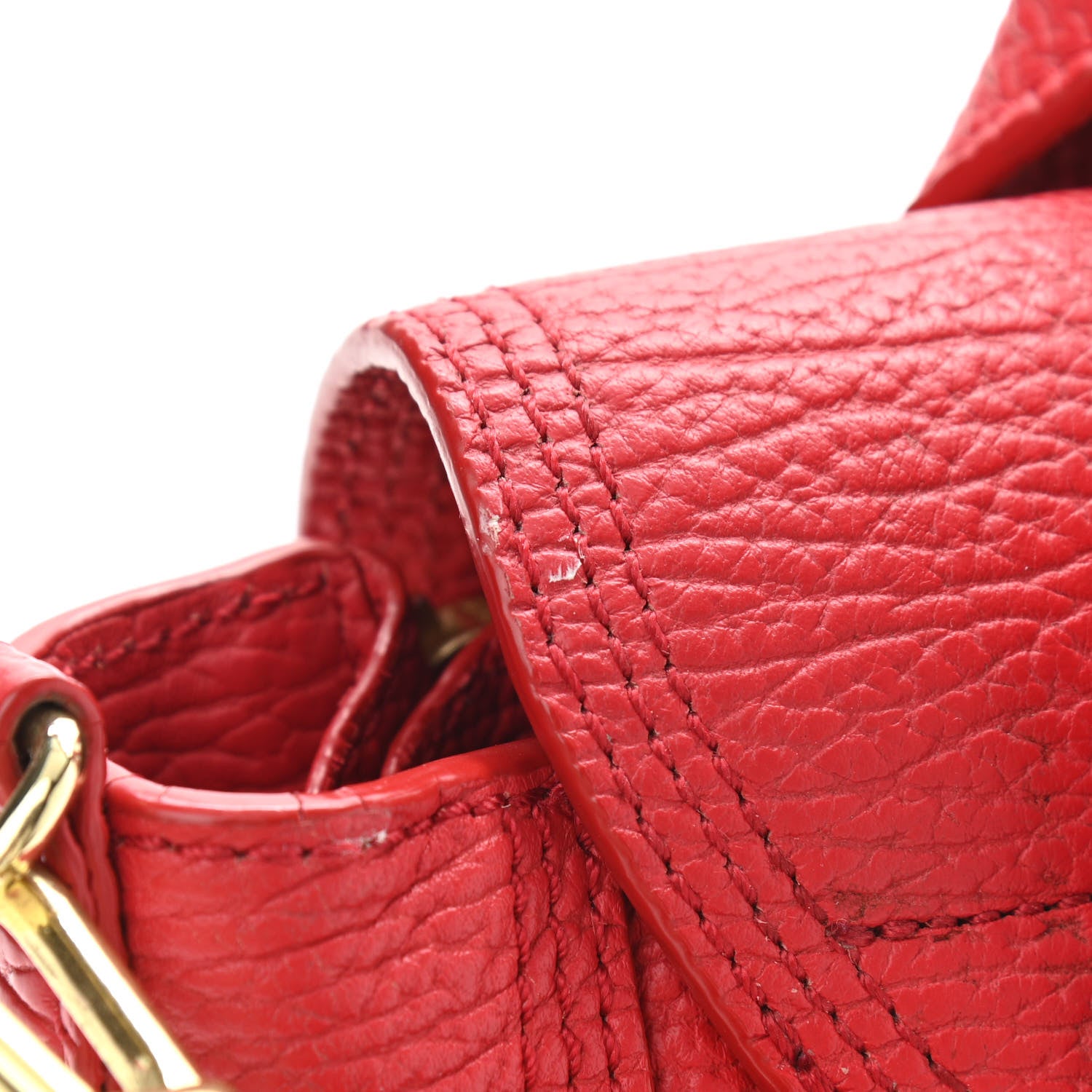 3.1 Phillip Lim Textured Calfskin Mini Pashli Satchel Red 12 of 13