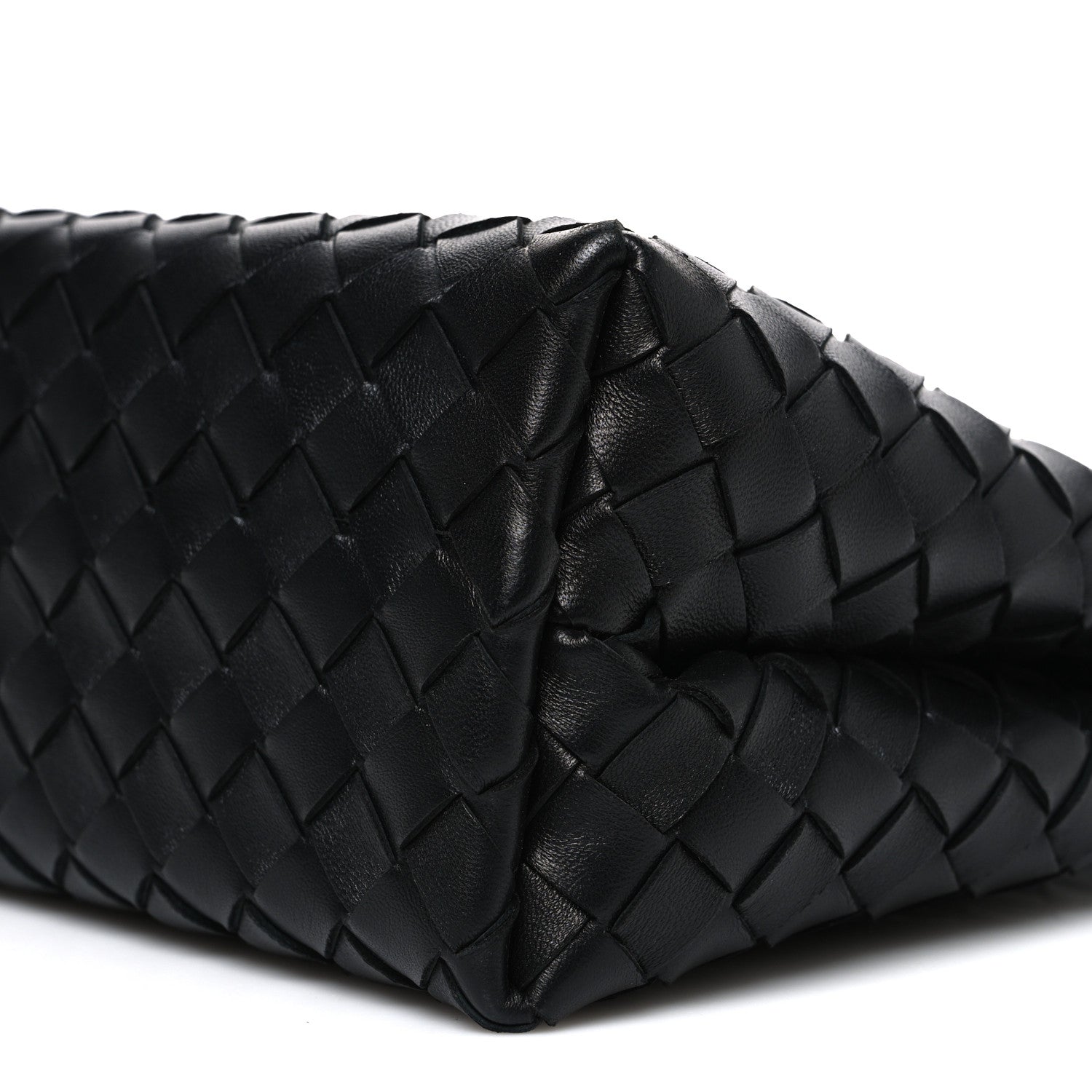 Bottega Veneta Nappa Intrecciato Small Andiamo Shoulder Bag Black 8 of 8