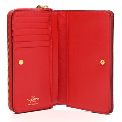 Valentino Garavani Grainy Calfskin Vlogo Phone Pouch Rouge Pur 5 of 7