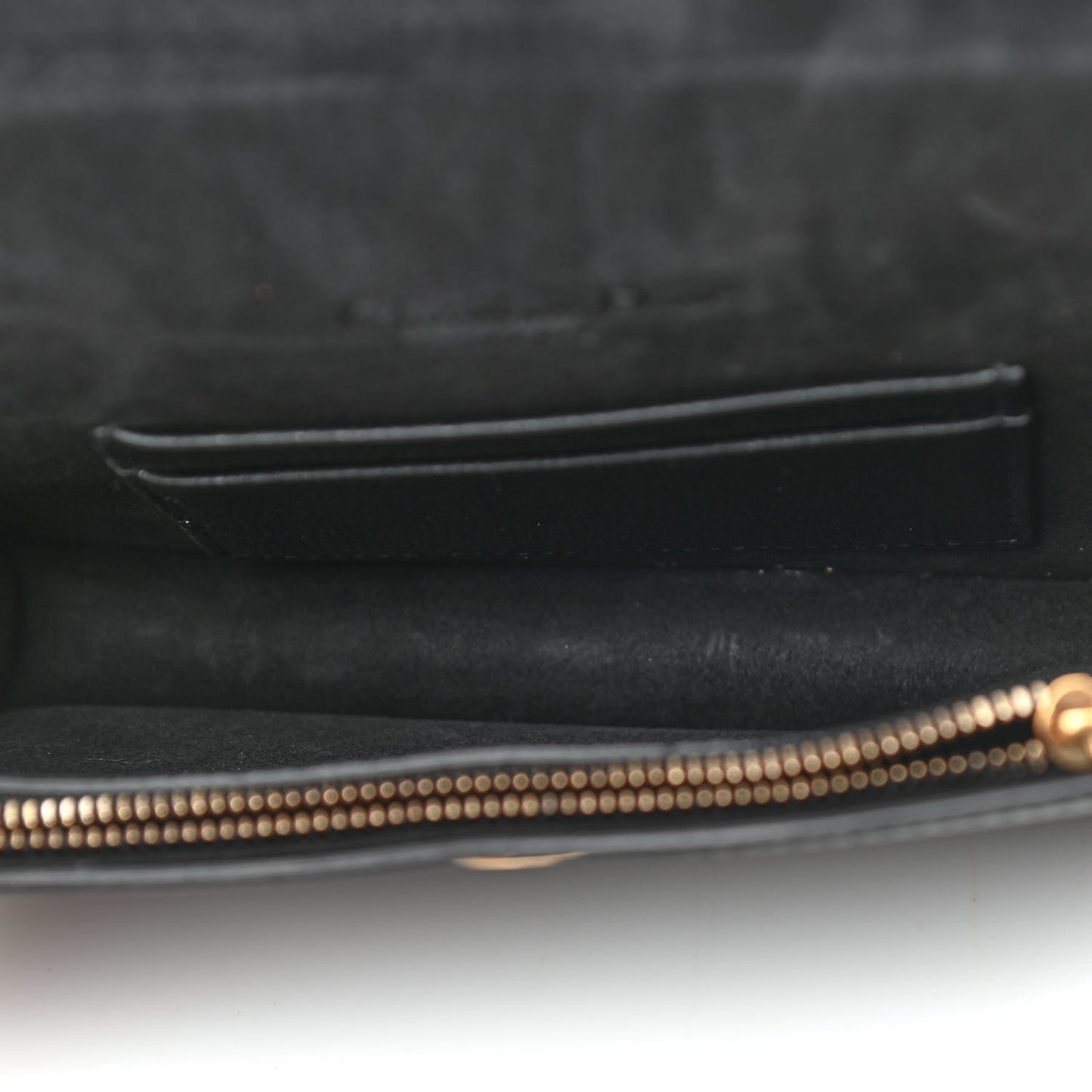 Grained Calfskin Saddle Belt Bag Black