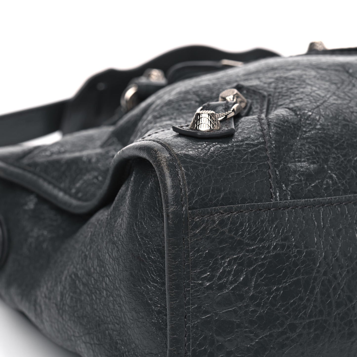 Agneau Giant 12 Gold Hardware City Gris Fossile
