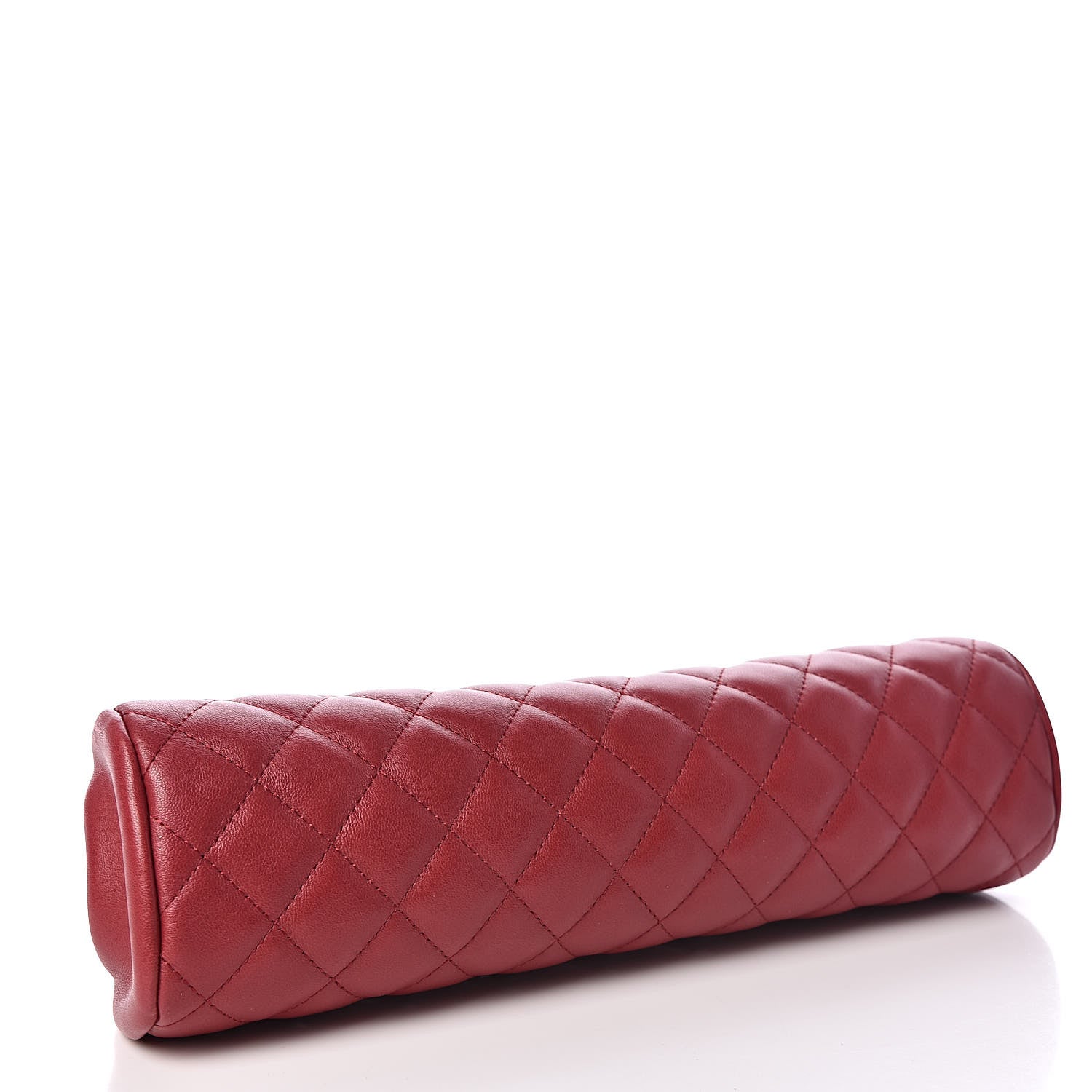 Chanel Lambskin Quilted Timeless Clutch Red 4 of 12