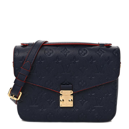 Louis Vuitton Empreinte Pochette Metis Marine Rouge 1 of 10