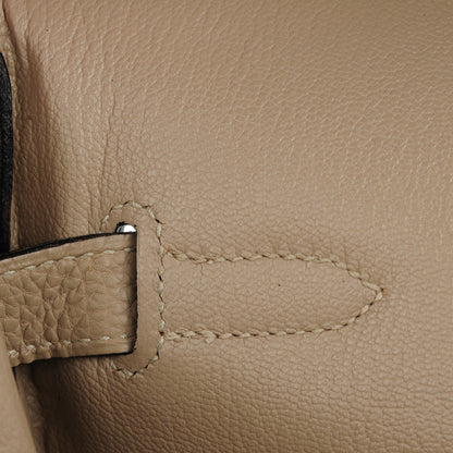 Hermes Togo Birkin 35 Gris Tourterelle 12 of 22