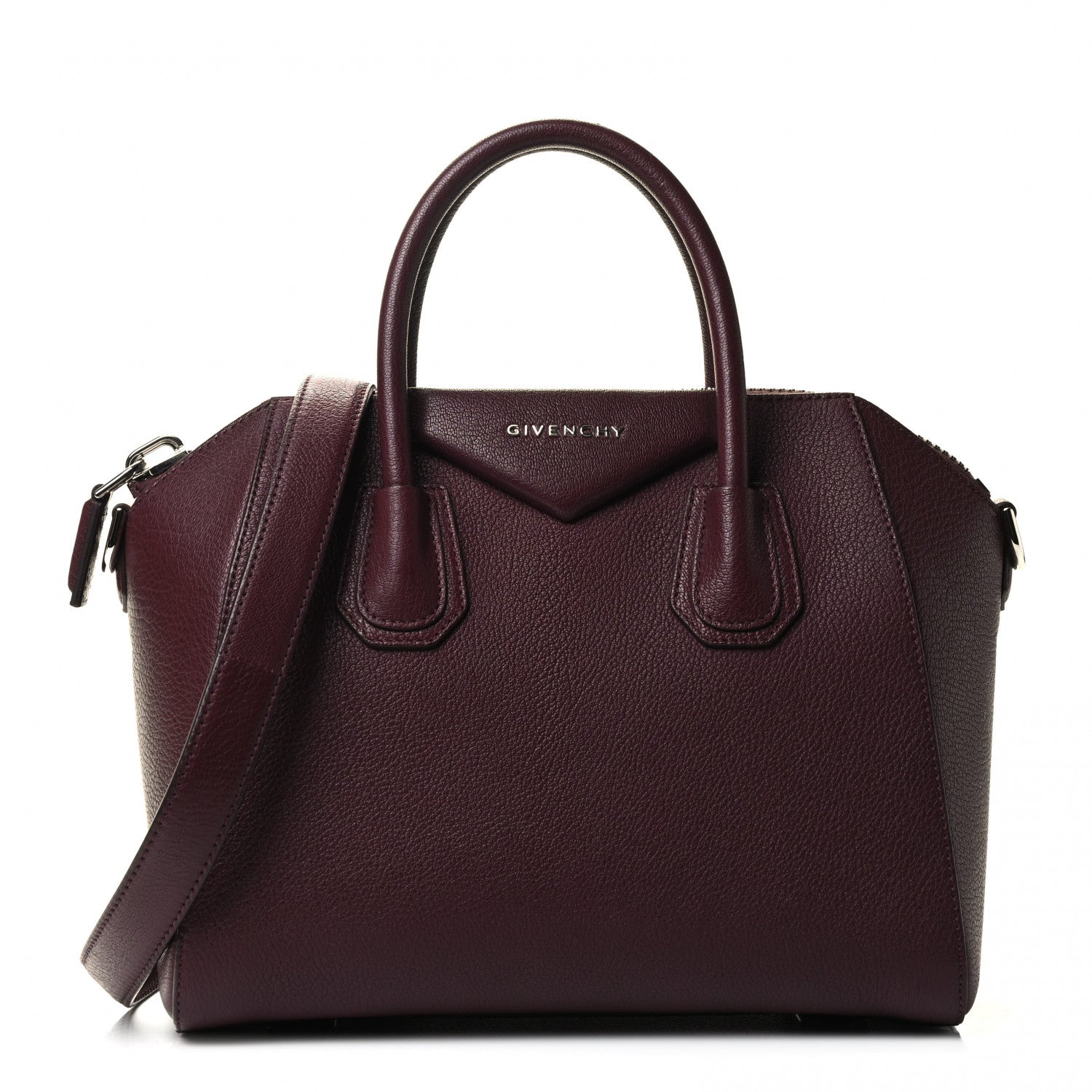 Givenchy Sugar Goatskin Small Antigona Oxblood 1 of 4