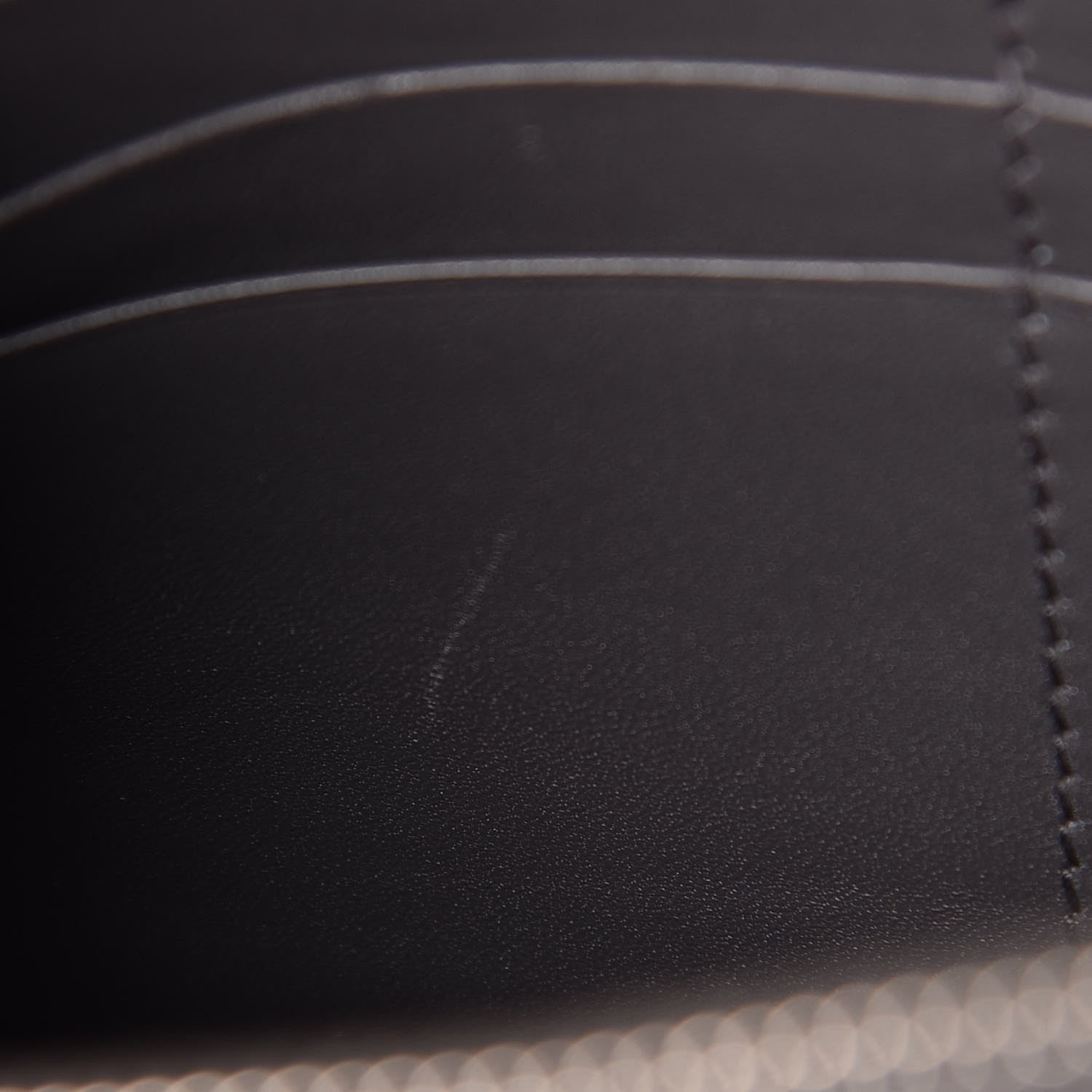 Saint Laurent Smooth Calfskin Classic Monogram Kate Tassel Chain Wallet Grey 8 of 13