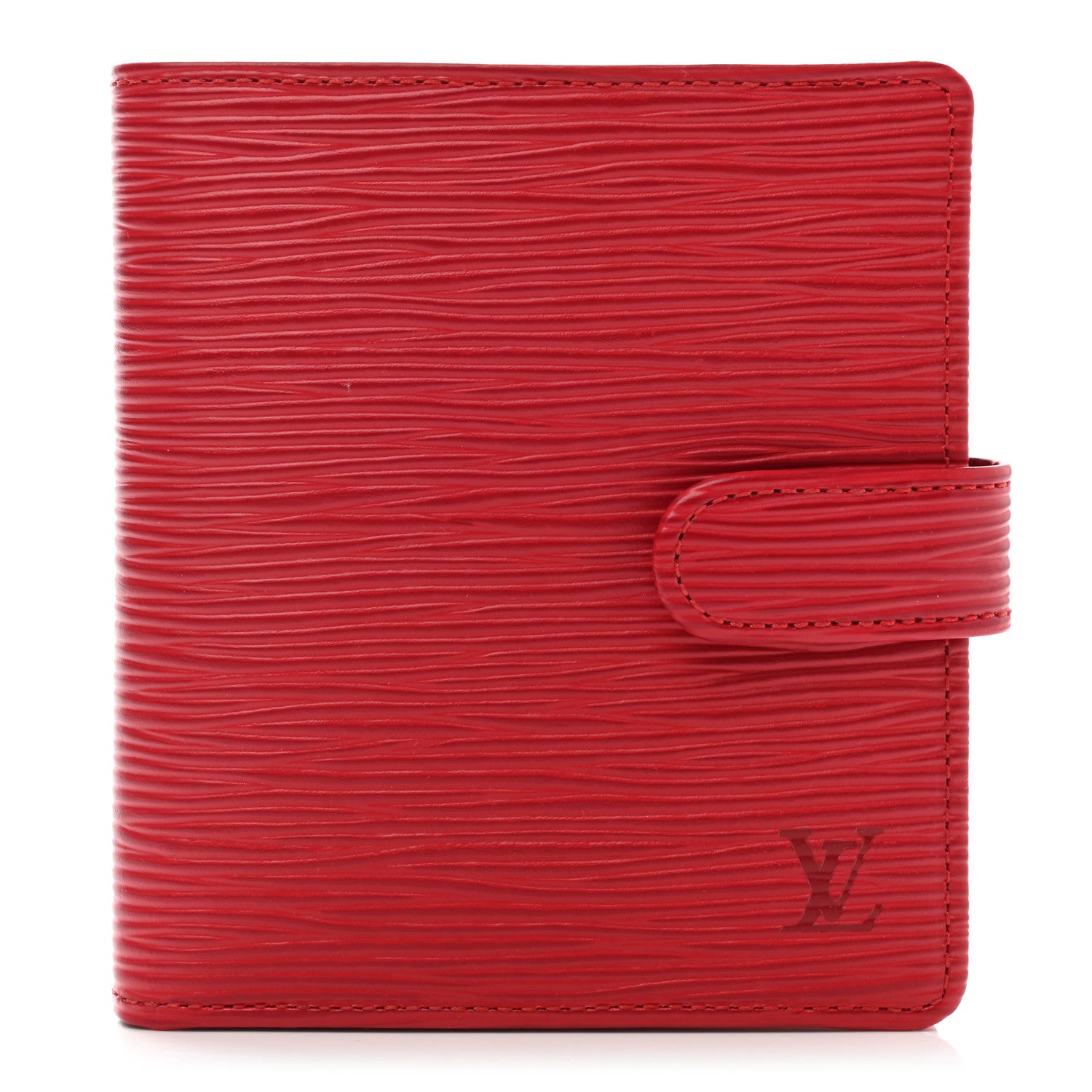 Louis Vuitton Epi Porte-Billets Compact Wallet Red 1 of 7