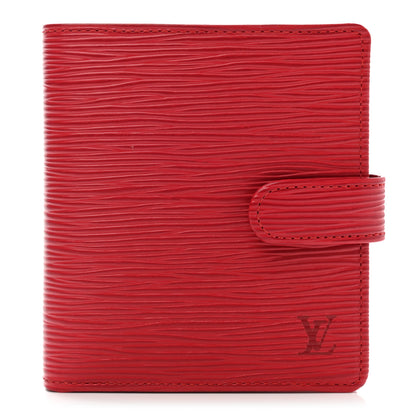 Louis Vuitton Epi Porte-Billets Compact Wallet Red 1 of 7