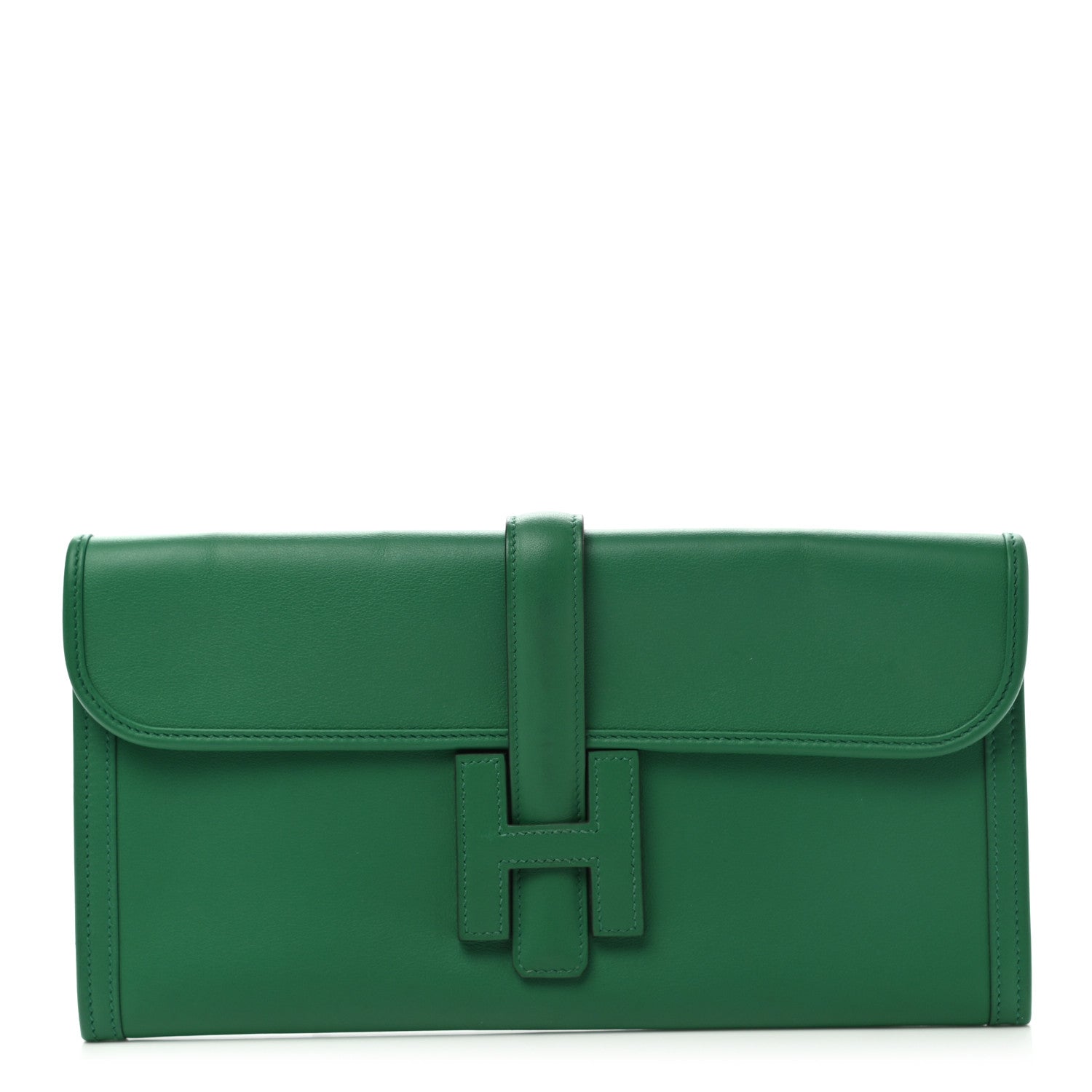 Hermes Evercolor Jige Elan 29 Clutch Vert Vertigo 1 of 6