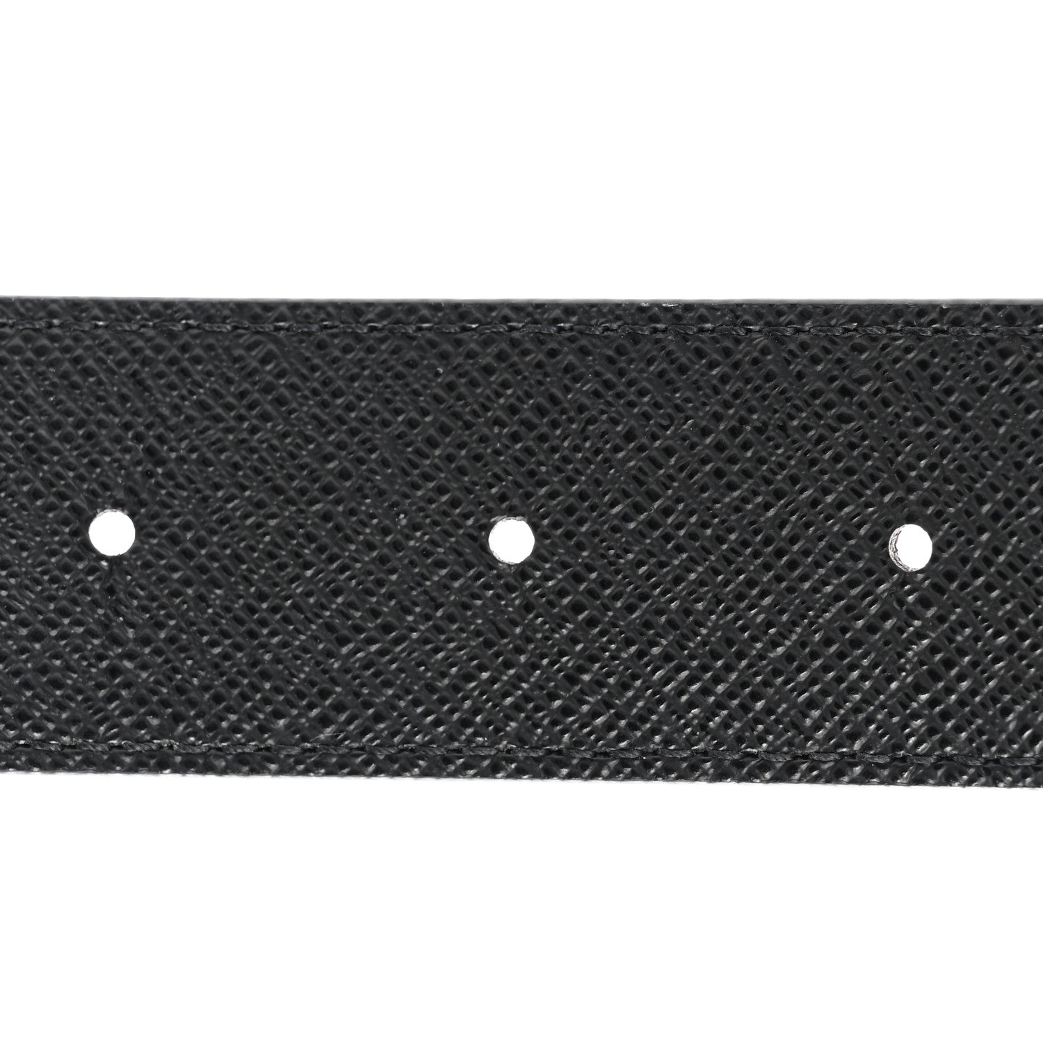 Louis Vuitton Calfskin Monogram 30mm LV Initiales Reversible Belt 75 30 Black 5 of 5