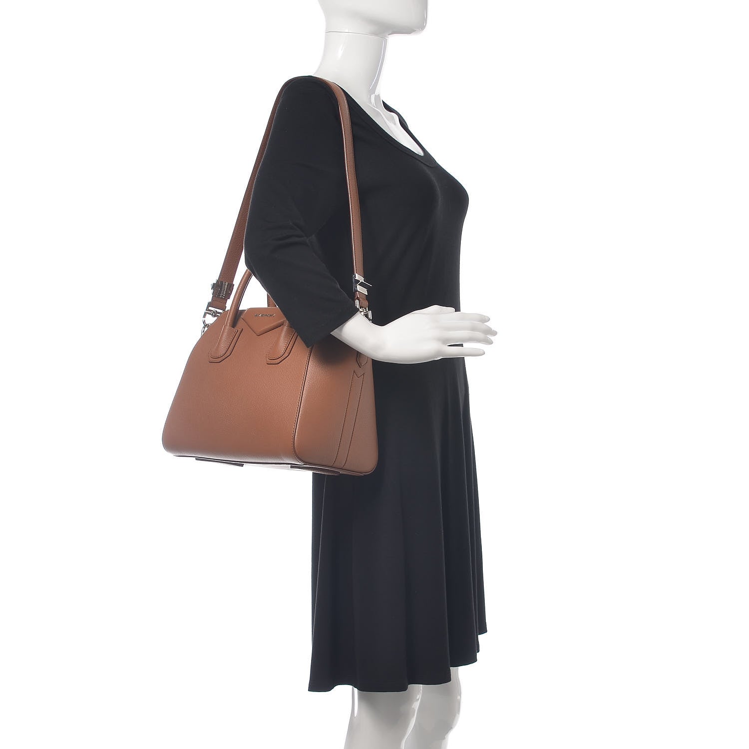 Givenchy Sugar Goatskin Small Antigona Cognac 2 of 10