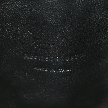 Saint Laurent Grain De Poudre Matelasse Monochrome Monogram Mini Lou Camera Bag Black 7 of 9