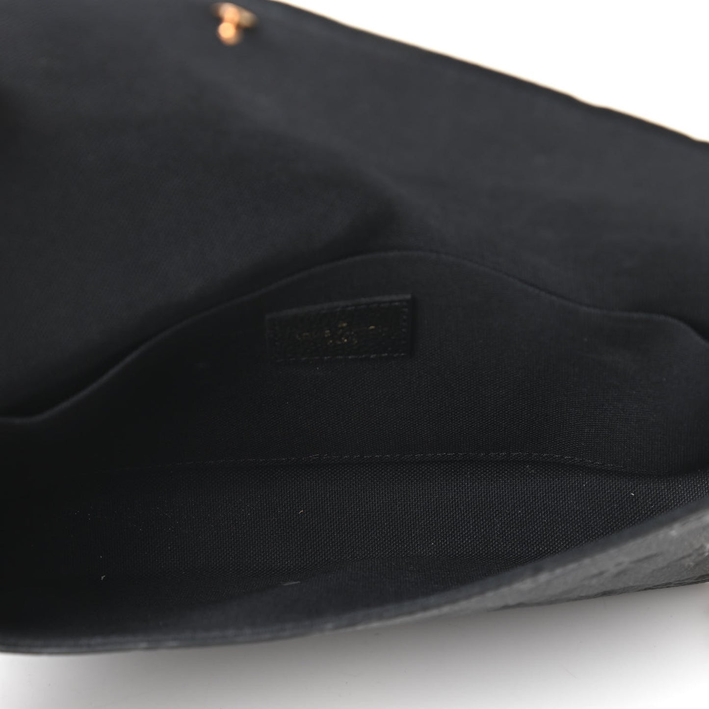 Empreinte Pochette Felicie Chain Wallet Black