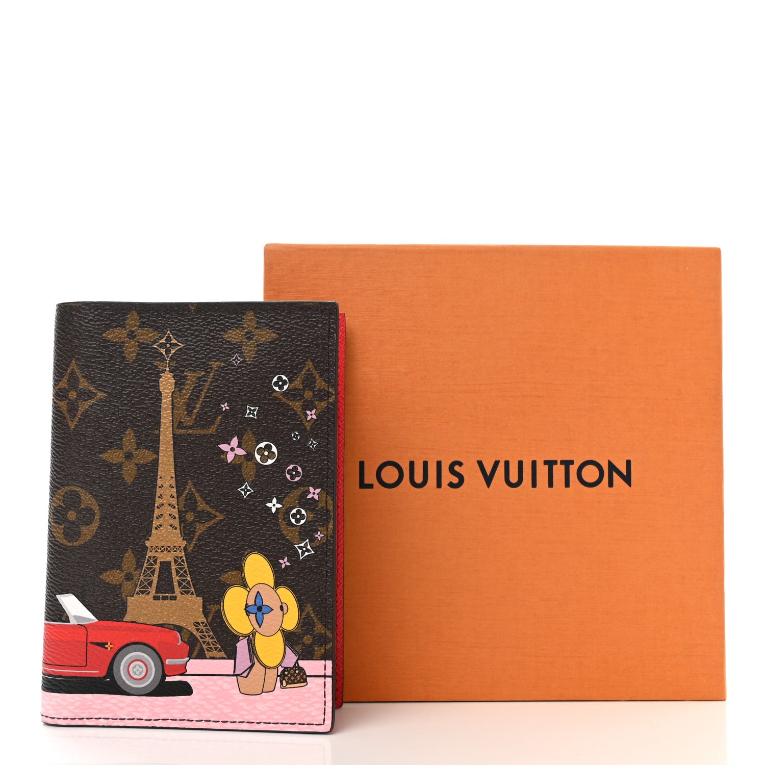 Louis Vuitton Monogram 2019 Christmas Animation Passport Cover Rouge 8 of 8