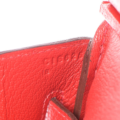Hermes Togo Birkin 35 Rouge Casaque 25 of 33
