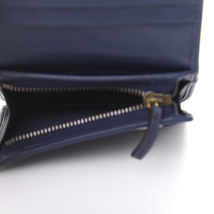 Gucci Canvas Flora Floral Trapuntata Zumi Card Case Wallet Great White Multicolor Blue Agata 5 of 8