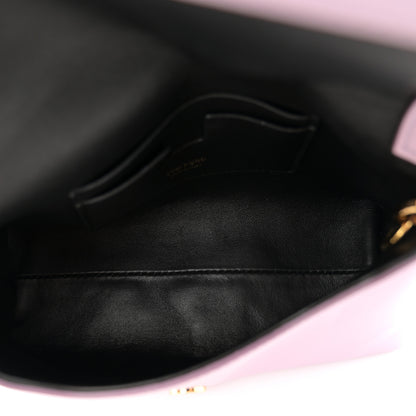Tom Ford Shiny Calfskin Mini Label Chain Shoulder Bag Lilac 5 of 10