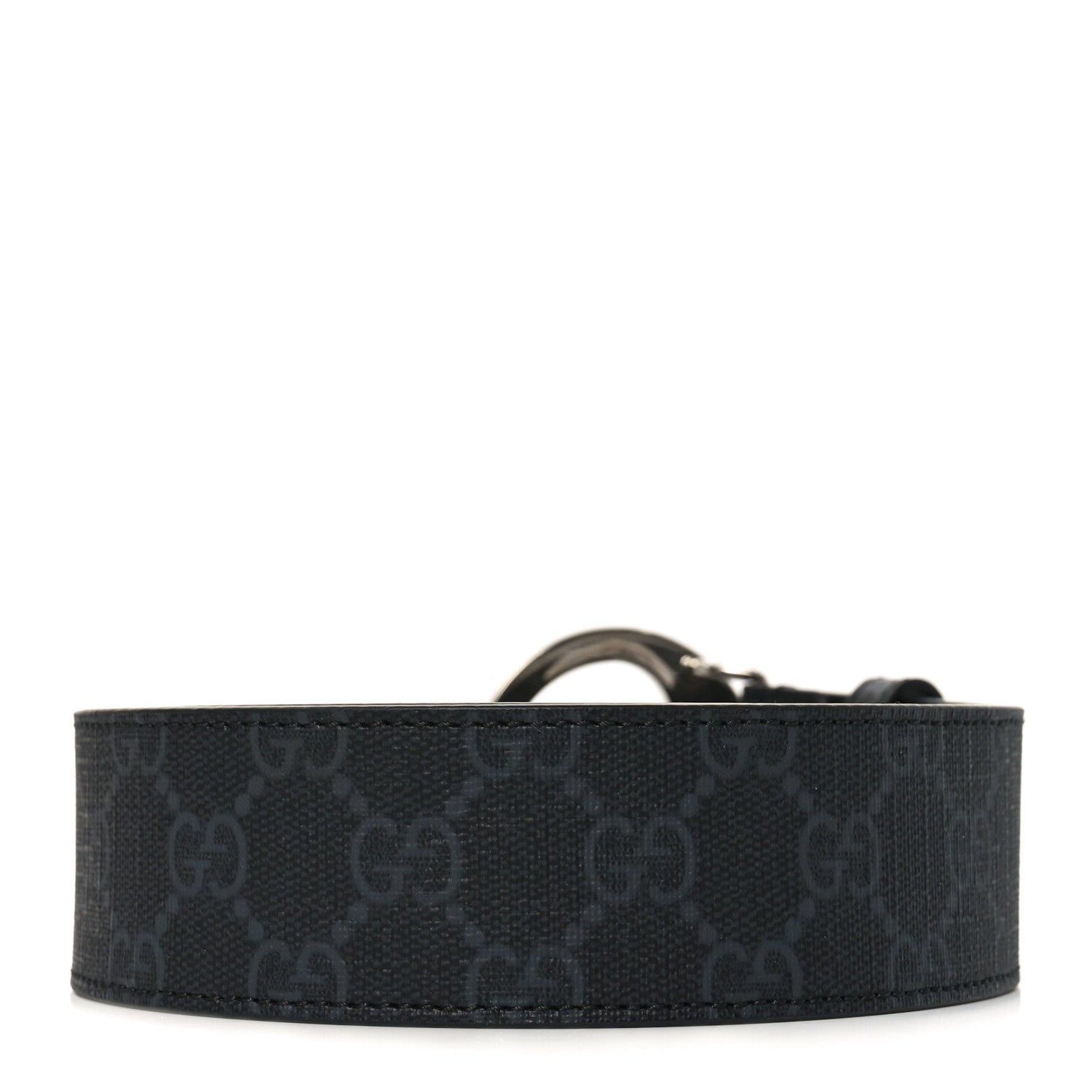 Gucci GG Supreme Monogram Blondie 40mm Belt 85 34 Black 2 of 5