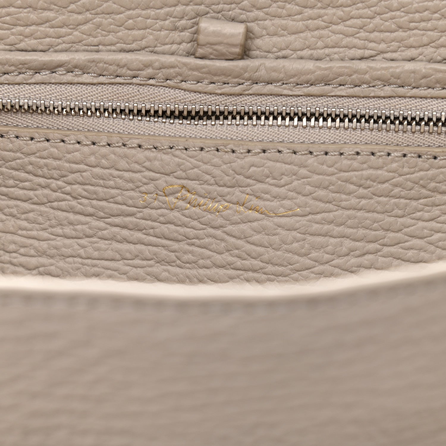 3.1 Phillip Lim Textured Calfskin Medium Pashli Satchel Feather 6 of 19