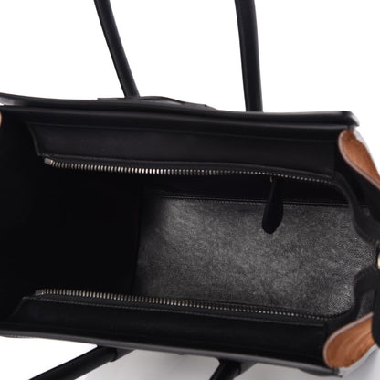 Celine Baby Grained Calfskin Nubuck Tri-Color Micro Luggage Iceberg 5 of 7