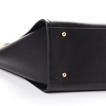 Chanel Caviar Small Studded Deauville Tote Black 8 of 9