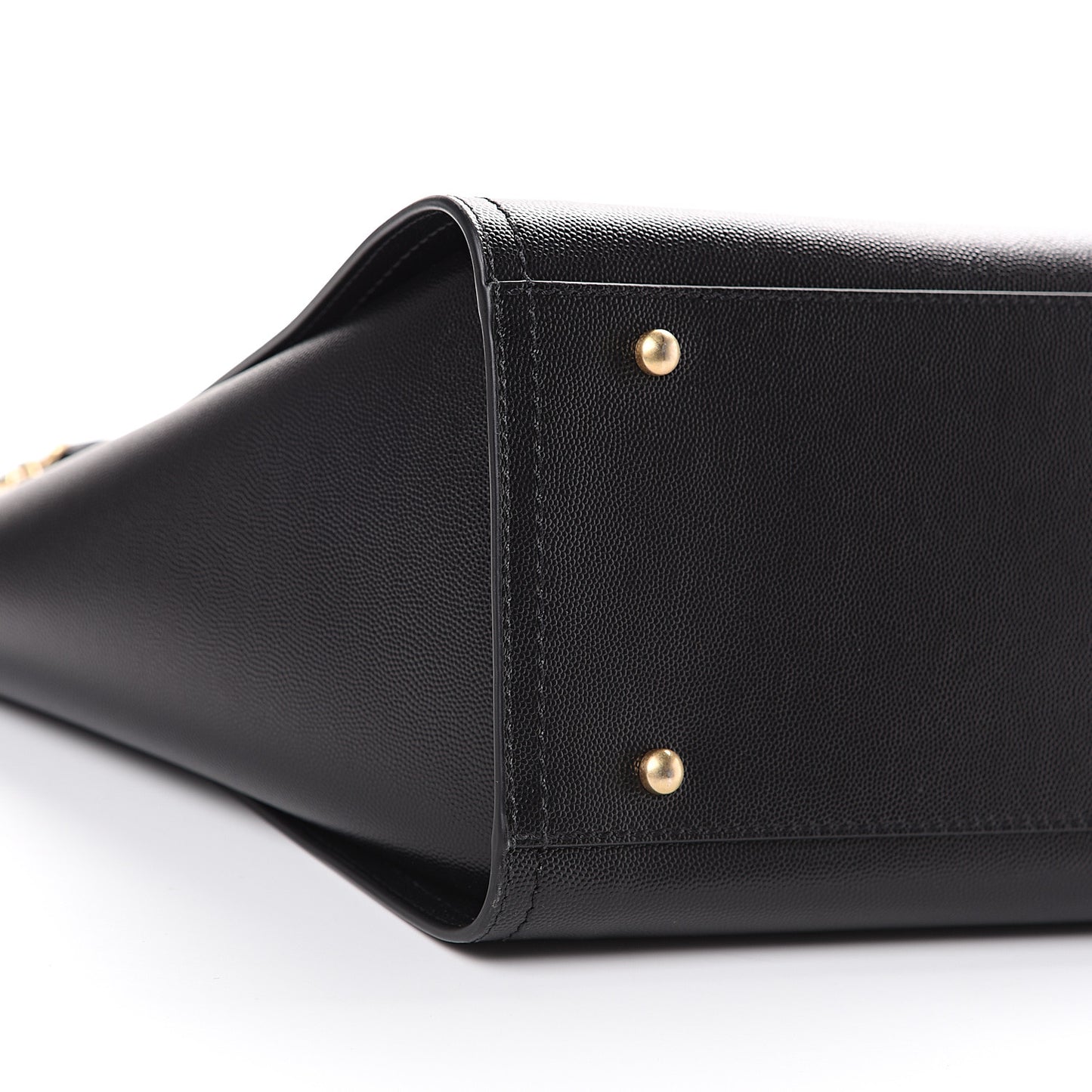 Caviar Small Studded Deauville Tote Black