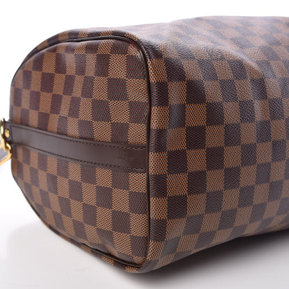 Louis Vuitton Damier Ebene Speedy Bandouliere 30 6 of 9