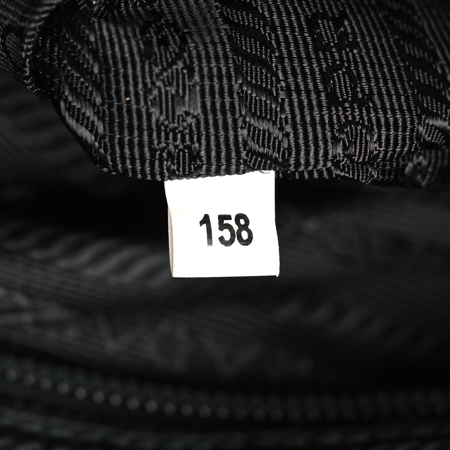 Prada Tessuto Nylon Saffiano Small Vela Messenger Black 7 of 9