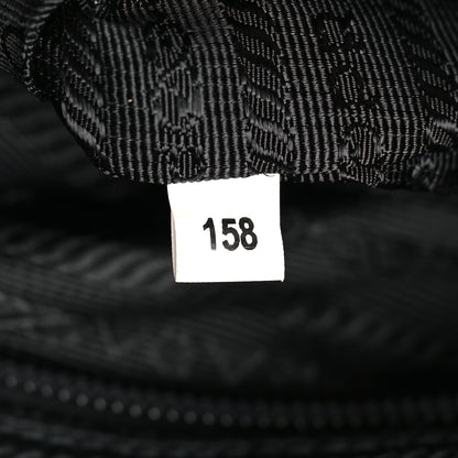 Prada Tessuto Nylon Saffiano Small Vela Messenger Black 7 of 9
