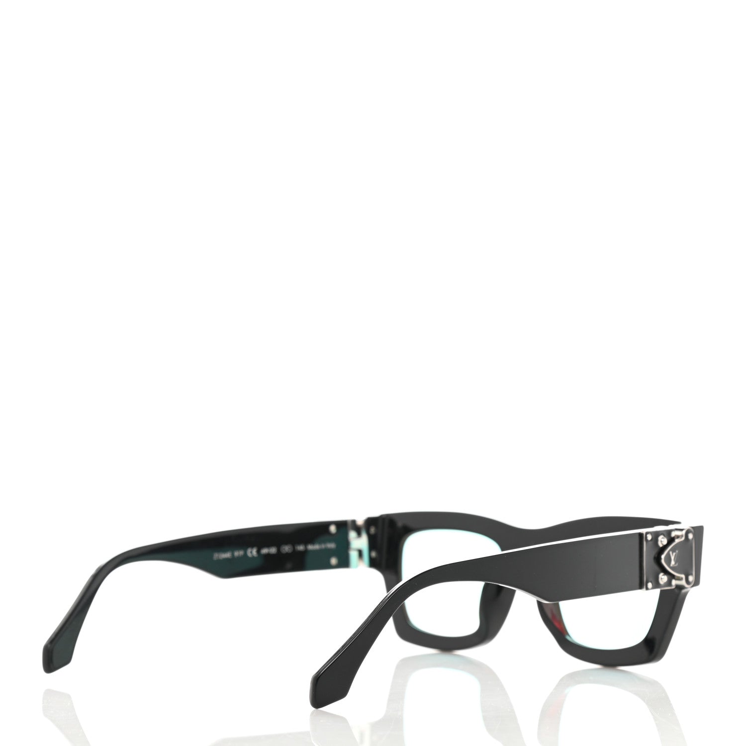 Louis Vuitton Acetate Charleston Sunglasses Z1244E Black Prism