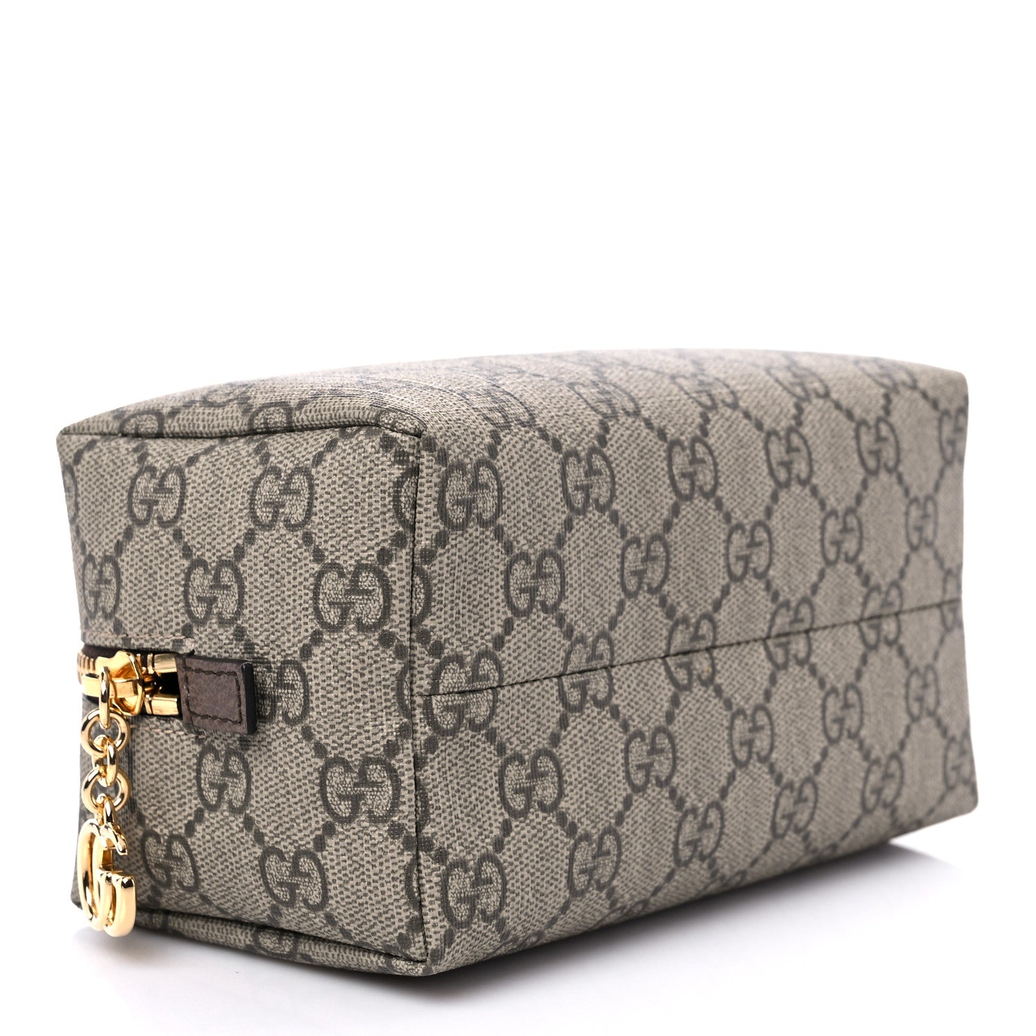 Gucci Soft GG Supreme Monogram Calfskin Medium Ophidia Cosmetic Case Beige Ebony New Acero 5 of 14