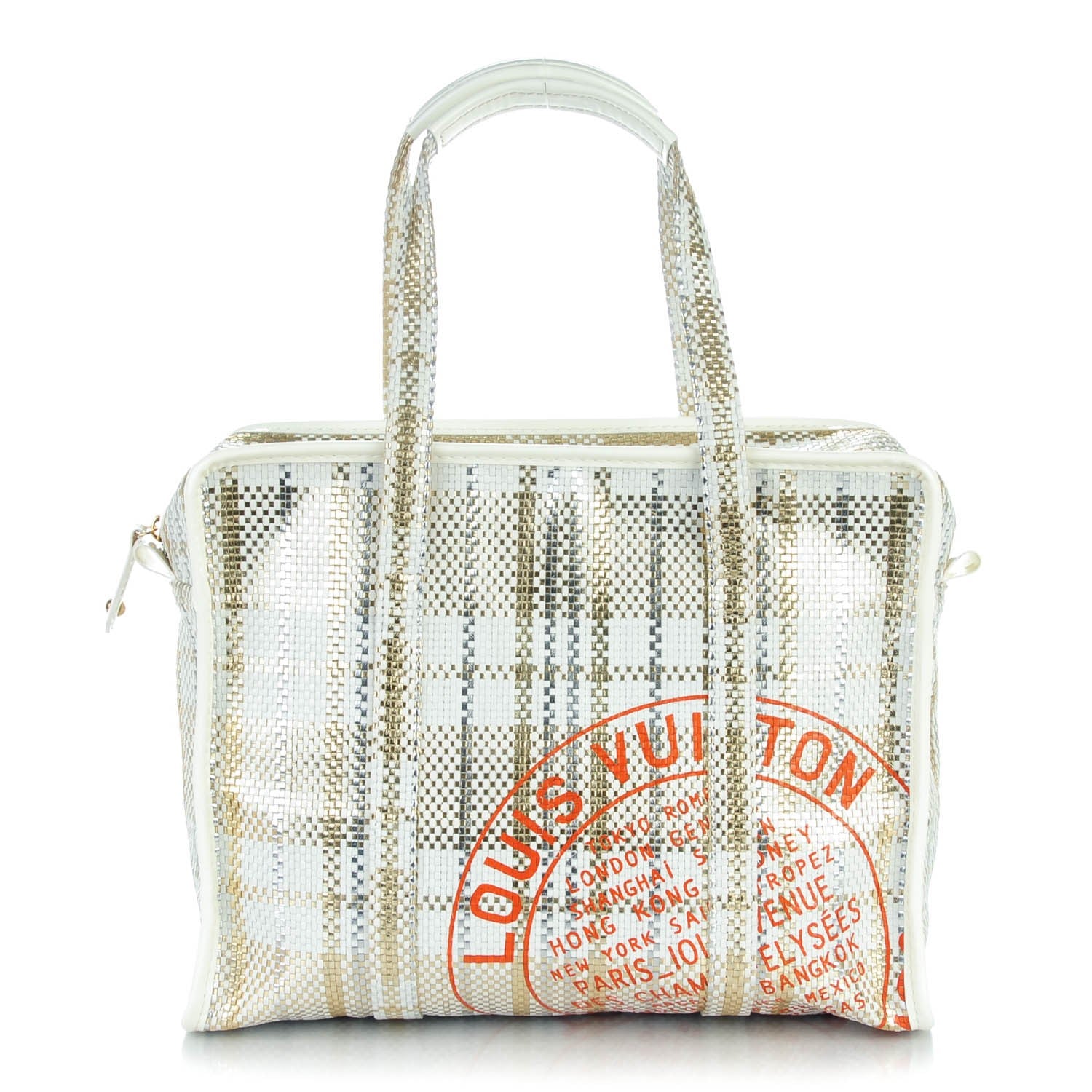 Louis Vuitton Braided Street Shopper PM Gold 1 of 9