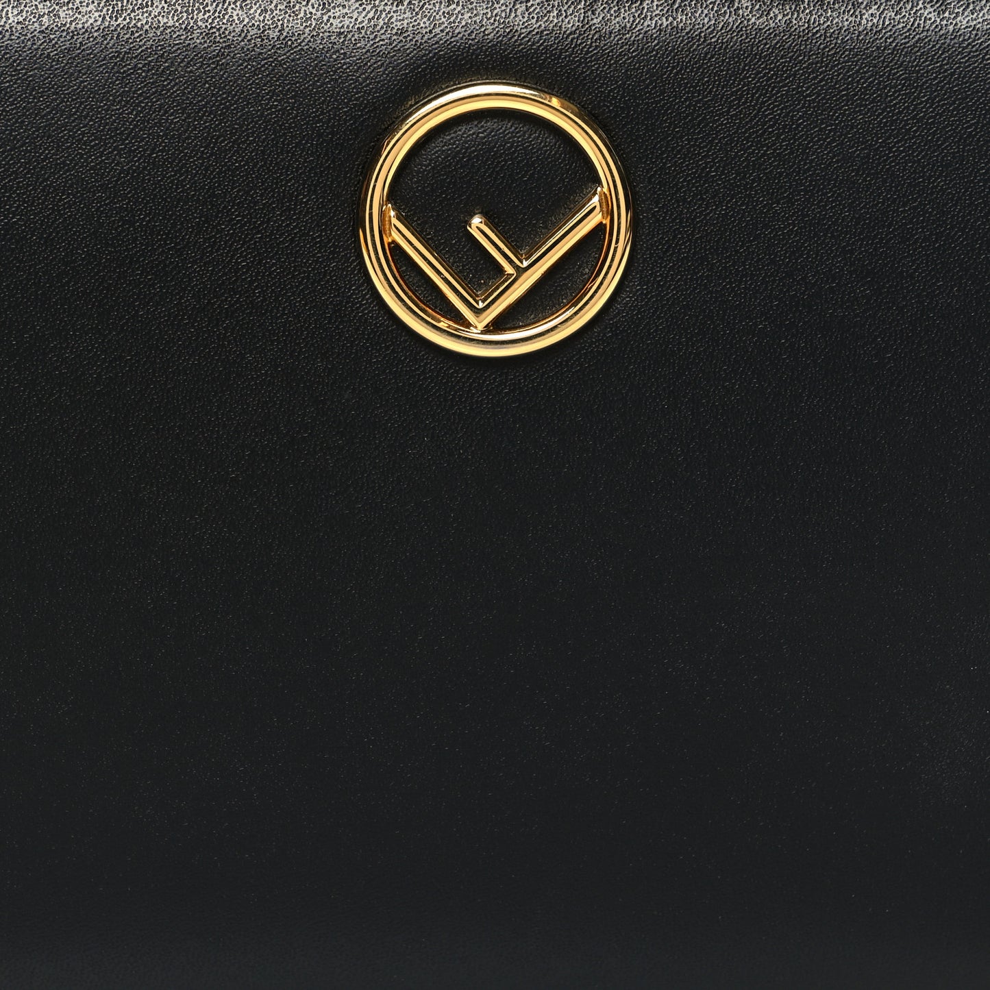 Vitello Liberty Lucido F is Fendi Zip Around Wallet Black