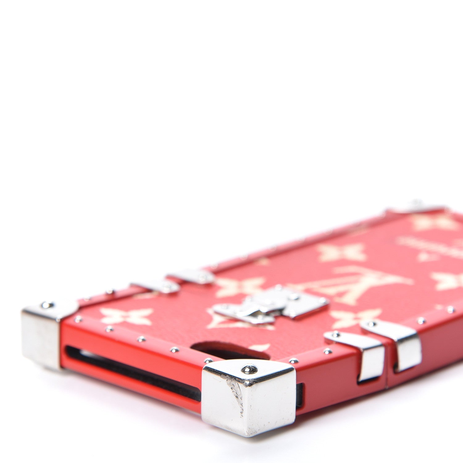 Louis Vuitton X SUPREME Monogram Eye-Trunk iPhone 7 Case Red 5 of 7