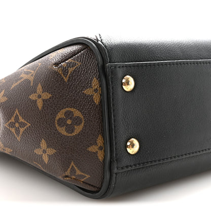 Louis Vuitton Calfskin Monogram Kimono Tote PM Black 8 of 9