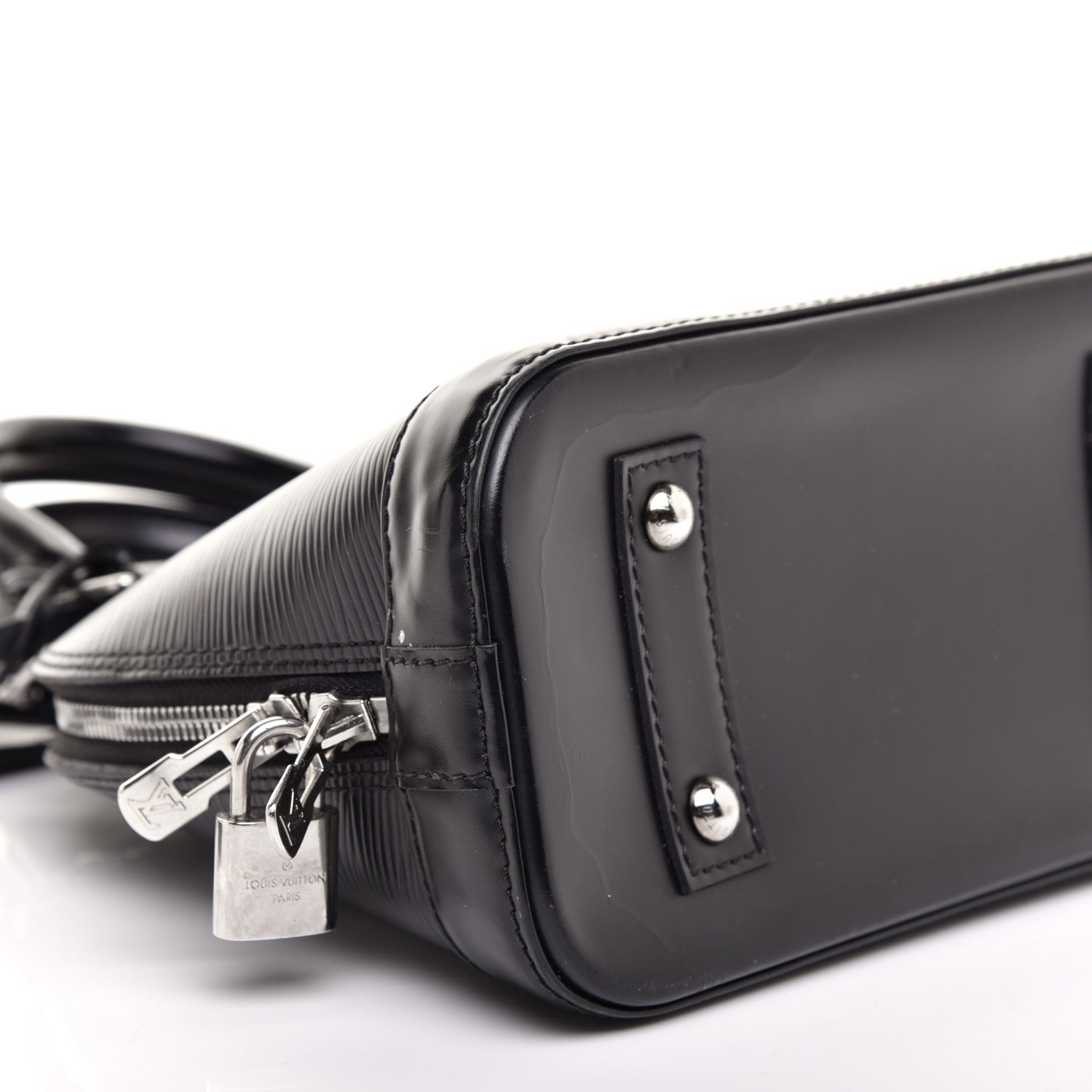 Louis Vuitton Epi Alma BB Black 5 of 9