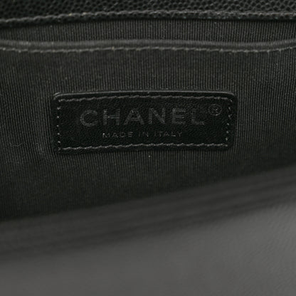 Chanel Caviar Quilted Small Boy Flap Black 7 of 10
