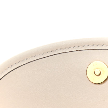 Gucci Textured Calfskin Web Mini Rajah Slim Flap Shoulder Bag Mystic White 11 of 12