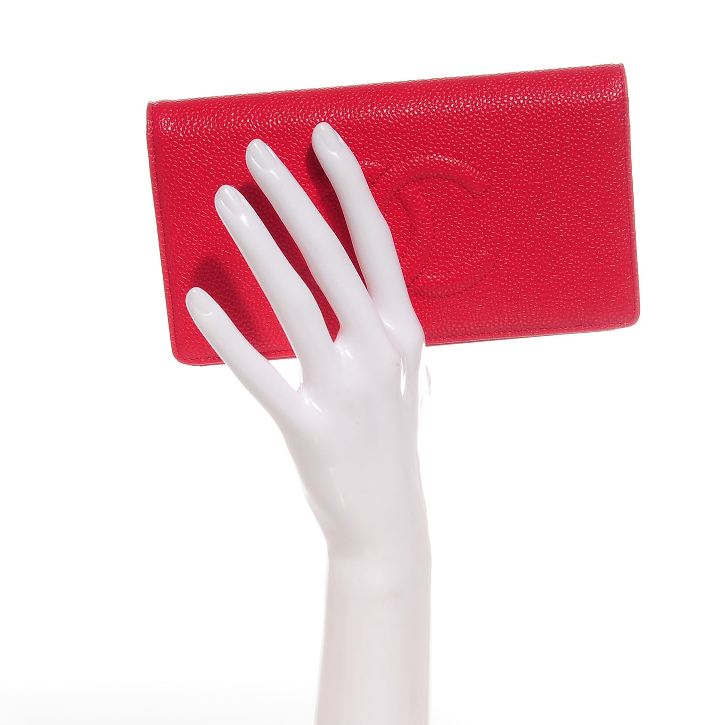 Caviar Yen CC Wallet Dark Pink