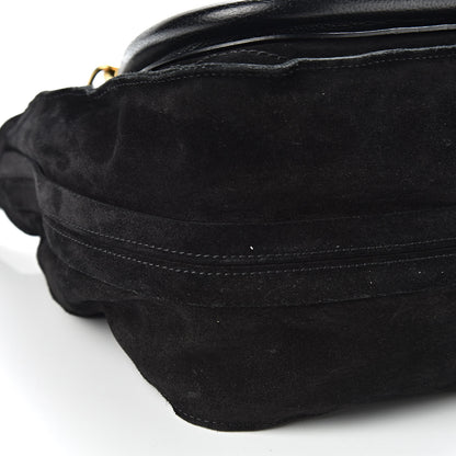 Chloe Suede Calfskin Small Paraty Black 15 of 16