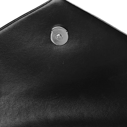 Saint Laurent Calfskin Y Quilted Monogram Toy Loulou Crossbody Bag Black 10 of 12