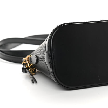 Louis Vuitton Epi Alma Mini Black 8 of 9
