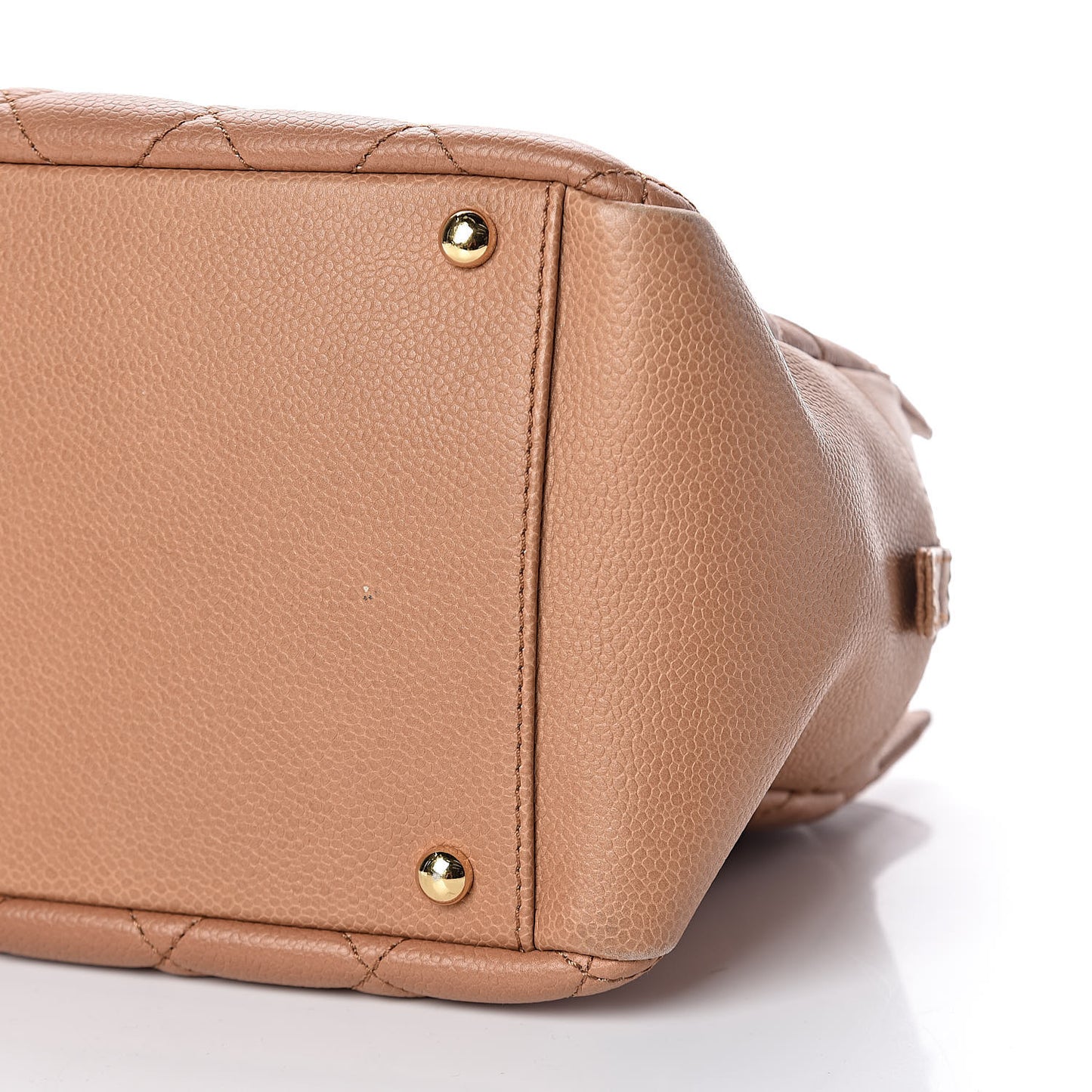 Caviar Petit Timeless Tote PTT Dark Beige