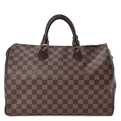 Louis Vuitton Damier Ebene Speedy 35 1 of 22
