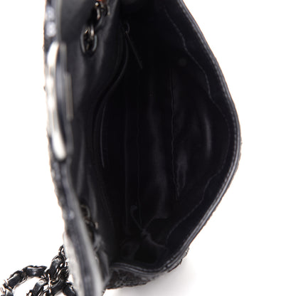 Chanel Sequin Lambskin Mini Moonlight on Water Flap Black 4 of 10