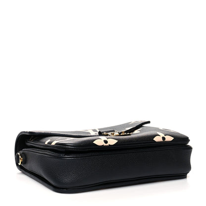 Louis Vuitton Empreinte Monogram Giant Pochette Metis Black Beige 4 of 10