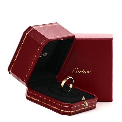 Cartier 18K Yellow Gold 3.5mm LOVE Wedding Band Ring 66 11.5 5 of 5