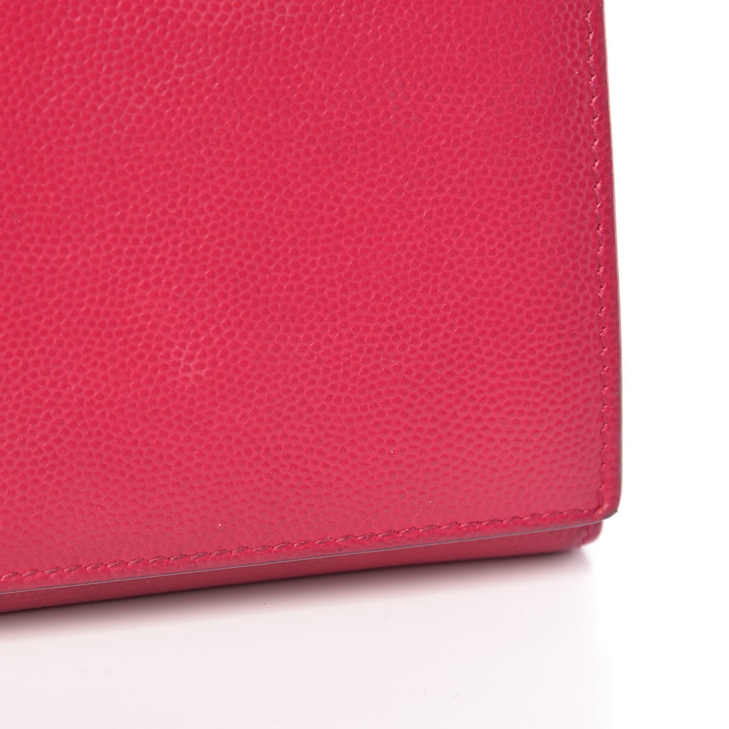 Grain De Poudre Classic Monogram Cassandre Wallet Fuchsia