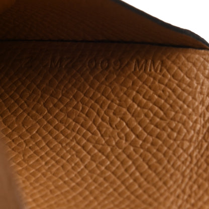 Hermes Epsom Verso Calvi Duo Card Case Alezan Biscuit 7 of 8